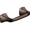 imageMoen Voss Collection Brushed Nickel Pivoting Toilet Paper Holder Wall Mounted Double Post Toilet Tissue Holder YB5108BNOil Rubbed Bronze