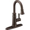 imageMoen 6260SRS Belfield OneHandle Pulldown Bar Faucet with Power Clean Featuring Reflex StainlessOil Rubbed Bronze