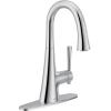 imageMoen Kurv Collection Chrome OneHandle Pulldown Bar Faucet with Power Clean Featuring Reflex 6126Chrome