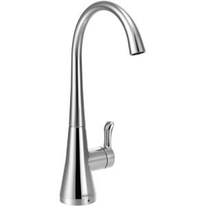 imageMoen Chrome Sip Transitional Cold Water Kitchen Beverage Faucet with Optional Filtration System S5520