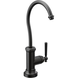imageMoen S5540SRS Paterson Sip Industrial Cold Water Kitchen Beverage Faucet Optional Water Filtration System Available Sold Separately Spot Resist StainlessMatte Black