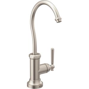 imageMoen S5540SRS Paterson Sip Industrial Cold Water Kitchen Beverage Faucet Optional Water Filtration System Available Sold Separately Spot Resist StainlessSpot Resist Stainless