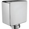 imageMoen A721 Square Drop Ell Handheld Shower Wall Connector Chrome