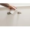 imageMoen Halle Brushed Nickel Moen MY0308BN Halle Double Post Pivoting Toilet Paper Holder MY0308BNTP Holder Pack of 3