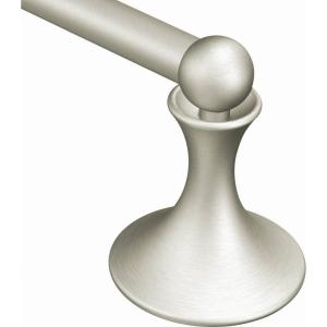 imageMoen DN7724BN Lounge 24Inch Single Towel Bar Brushed NickelBrushed Nickel
