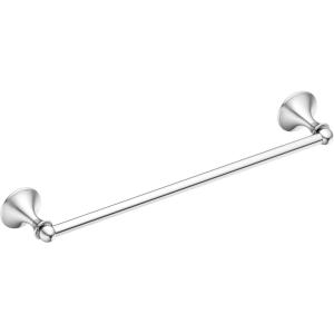 imageMoen DN7724BN Lounge 24Inch Single Towel Bar Brushed NickelChrome