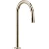 imageMoen Apphia Spot Resist Stainless Modern Handleless High Arc Pulldown Smart Kitchen Faucet Automatic HandsFree Kitchen Sink Faucet with Motion Control S70909EV2SRSPolished Nickel